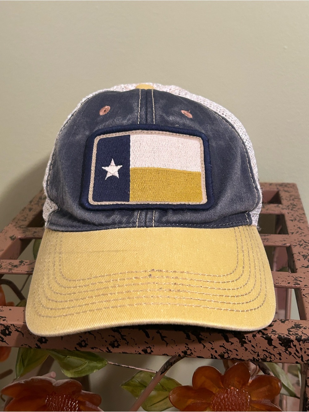 Texas A&M Kingsville Javelinas Legacy Old Favorite Trucker Hat Flag Patch Cap